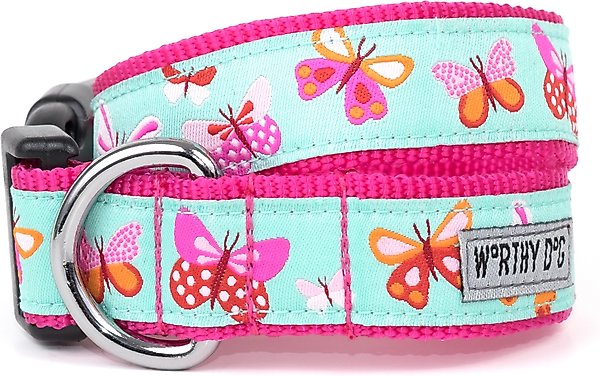 The Worthy Dog Butterflies Dog Leash