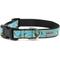 Show in main carousel: The Worthy Dog Busy Bee Dog Collar, Blue, X-Large: 17 to 23-in neck, 1-in wide slide 4 of 4