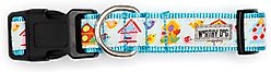 The Worthy Dog Birdhouses Dog Collar, Blue, Large: 14 to 20-in neck, 1-in wide slide 2 of 4