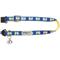 Show in main carousel: The Worthy Dog Cheers Cat Collar, Navy, 9 to 11-in neck, 1/2-in wide slide 4 of 5