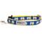Show in main carousel: The Worthy Dog Cheers Cat Collar, Navy, 9 to 11-in neck, 1/2-in wide slide 1 of 5