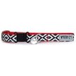 Show in main carousel: The Worthy Dog Kilim Cat Collar, Black/White, 9 to 11-in neck, 1/2-in wide slide 1 of 3