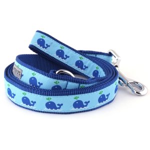 The Worthy Dog Squirt Dog Leash, Blue, Large: 5-ft long, 1-in wide