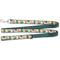 Show in main carousel: The Worthy Dog Spring Bouquet Dog Leash, Green, Large: 5-ft long, 1-in wide slide 3 of 5