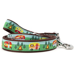 The Worthy Dog Happy Camper Dog Leash, Multicolored, Small: 5-ft long, 5/8-in wide