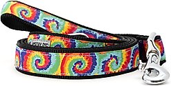 The Worthy Dog Kaleidoscope Dog Leash, Multicolored, Large: 5-ft long, 1-in wide