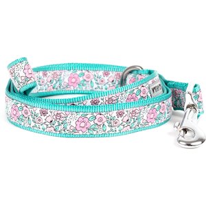 The Worthy Dog Garden Party Dog Leash, Pink, Large: 5-ft long, 1-in wide