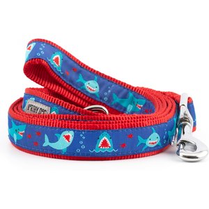 The Worthy Dog Chomp Dog Leash, Blue, Large: 5-ft long, 1-in wide