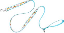 The Worthy Dog Birdhouses Dog Leash, Blue, Large: 5-ft long, 1-in wide slide 2 of 3