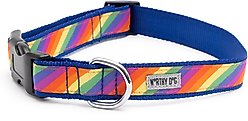 The Worthy Dog Rainbow Dog Collar, Multicolored, X-Small: 5 to 11-in neck, 1/2-in wide slide 2 of 3