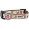 Show in main carousel: The Worthy Dog Tiki Time Dog Collar, Blue, Large: 14 to 20-in neck, 1-in wide slide 2 of 3