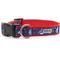 Show in main carousel: The Worthy Dog Sailboats Dog Collar, Navy, X-Large: 17 to 23-in neck, 1-in wide slide 2 of 5