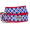 Show in main carousel: The Worthy Dog Daisies Dog Collar, Navy, Small: 8 to 14-in neck, 5/8-in wide slide 1 of 5