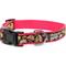 Show in main carousel: The Worthy Dog Floral Paisley Dog Collar, Black, Medium: 11 to 17-in neck, 1-in wide slide 3 of 4