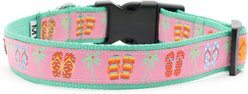 The Worthy Dog Flip Flops Dog Collar, Pink, Small: 8 to 14-in neck, 5/8-in wide slide 2 of 6