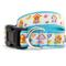 Show in main carousel: The Worthy Dog Birdhouses Dog Collar, Blue, X-Large: 17 to 23-in neck, 1-in wide slide 1 of 5