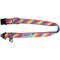Show in main carousel: The Worthy Dog Rainbow Cat Collar, Multicolored, 9 to 11-in neck, 1/2-in wide slide 3 of 4
