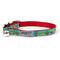 Show in main carousel: The Worthy Dog Food Fest Cat Collar, Turquoise, 9 to 11-in neck, 1/2-in wide slide 1 of 4