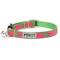 Show in main carousel: The Worthy Dog Alligators Cat Collar, Pink, 9 to 11-in neck, 1/2-in wide slide 1 of 3