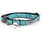 Show in main carousel: The Worthy Dog Busy Bee Cat Collar, Blue, 9 to 11-in neck, 1/2-in wide slide 1 of 1
