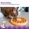 Show in main carousel: Catstages Non-Skid Slow Feeder Cat Bowl, Orange, 0.5-cup slide 3 of 11