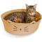 Show in main carousel: Catstages Retreat 2-in-1 Bolster with Removable Cover, Cushion, Plush & Cotton Rope Cat Bed, Tan slide 1 of 11