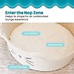 Show in main carousel: Catstages Retreat 2-in-1 Bolster with Removable Cover, Cushion, Plush & Cotton Rope Cat Bed, White slide 4 of 11