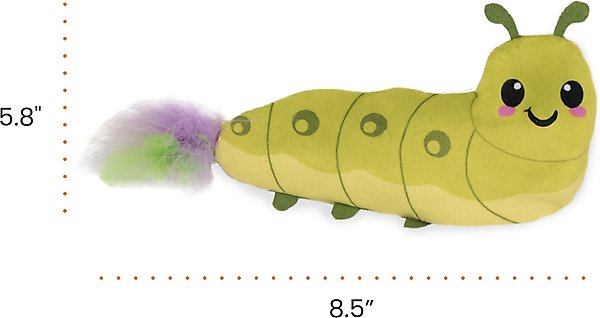 Show full view: Catstages Wiggle Worm Electronic Flopping Cat Toy, Green slide 7 of 10