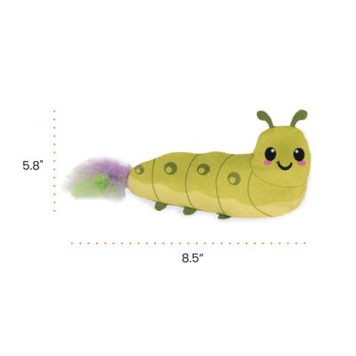 Show full view: Catstages Wiggle Worm Electronic Flopping Cat Toy, Green slide 8 of 11