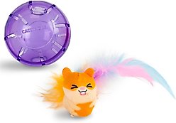 Catstages Hamster Ball Treat Dispensing Cat Toy, Purple