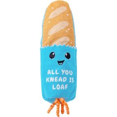 Catstages Loaf Kicker Cat Dental Toy with Catnip, Blue