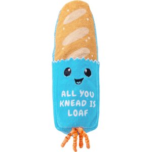 Catstages Loaf Kicker Cat Dental Toy with Catnip, Blue