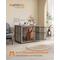 Show in main carousel: FEANDREA 43.3-in Multi-Functional Dog Crate, Greige slide 6 of 6