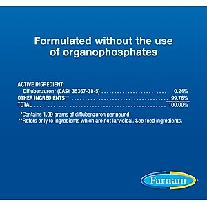 Farnam SimpliFly Feed-Thru Fly Control Pellets Horse Supplement, 20-lb bucket