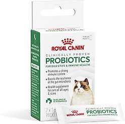 Royal Canin Probiotics Digestive & Immune Health Powder Supplement for Cats, 7 count