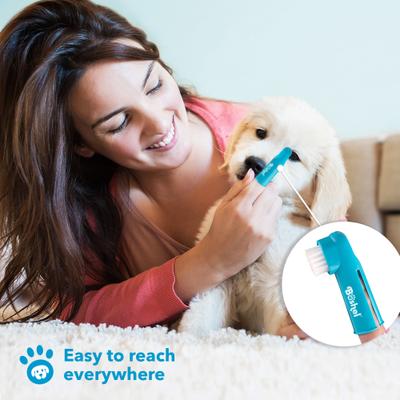 Show full view: Boshel Dog Toothbrush Pack, 2 count slide 7 of 10