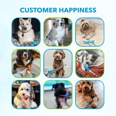 Show full view: Boshel Dog Grooming Scissors Set, 2 count slide 6 of 9