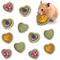 Show in main carousel: SunGrow Heart Shaped Timothy Hay Small Pet Enrichment Chew Treats, 12 count slide 1 of 8