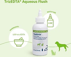 TrizEDTA Aqueous Flush for Dogs & Cats, 4-oz bottle slide 2 of 9