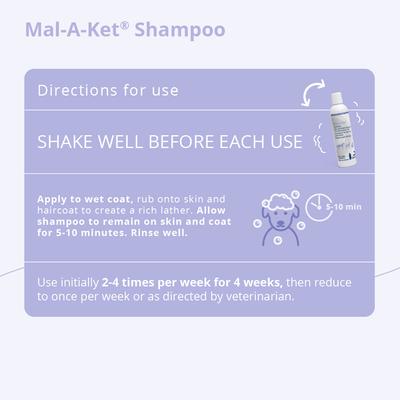 Show full view: Mal-A-Ket Shampoo for Dogs, Cats & Horses, 8-oz bottle slide 4 of 9