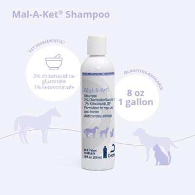Show full view: Mal-A-Ket Shampoo for Dogs, Cats & Horses, 8-oz bottle slide 3 of 9