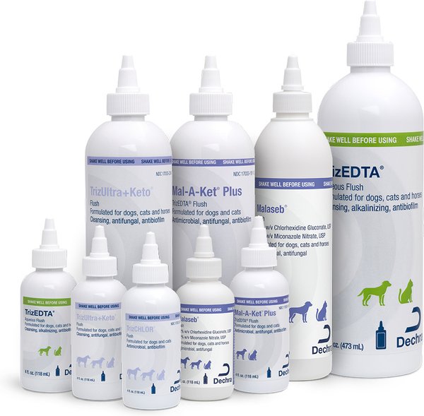 Show full view: Mal-A-Ket Plus TrizEDTA Flush for Dogs & Cats, 12-oz bottle slide 4 of 9