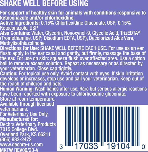 Show full view: Mal-A-Ket Plus TrizEDTA Flush for Dogs & Cats, 4-oz bottle slide 2 of 10