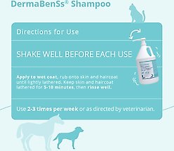 DermaBenSs Shampoo for Dogs, Cats & Horses, 1-gallon bottle slide 2 of 3