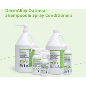 DermAllay Oatmeal Spray Conditioner for Dogs, Cats & Horses, 8-fl oz bottle
