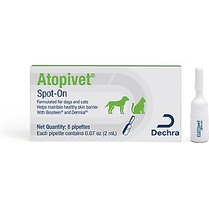 Atopivet Spot-On Dog & Cat Skin Care Treatment, 8 count