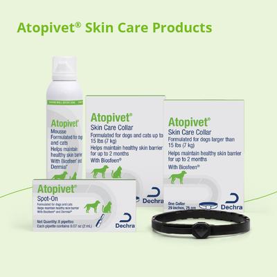 Show full view: Atopivet Dog & Cat Skin Care Collar, 13-in slide 6 of 7