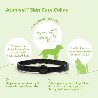 Show full view: Atopivet Dog & Cat Skin Care Collar, 13-in slide 4 of 7