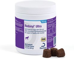 Redonyl Ultra Soft Chews Allergy Supplement for Dogs, 100-mg, 120 count