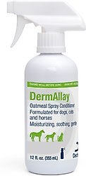 DermAllay Oatmeal Spray Conditioner for Dogs, Cats & Horses, 12-oz bottle